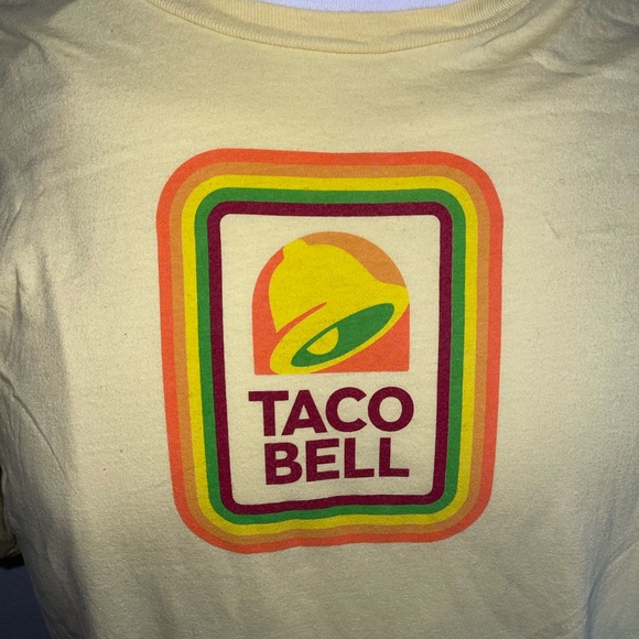 Taco Bell Vintage 80’s Logo T-Shirt: Adult 2XL: Fast Food: Mexican Pizza - Picture 2 of 3